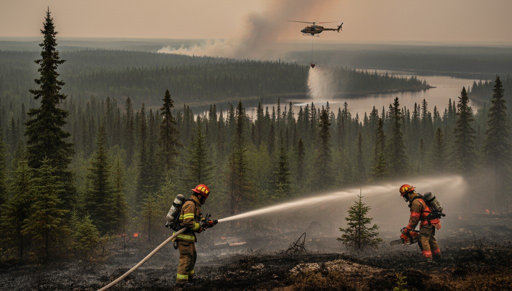 Manitoba Wildfire Update: 1 New Human-Caused Fire in Northern Region, Total Active Fires at 89 by September 20, No Out-of-Control Blazes Under Full Response
