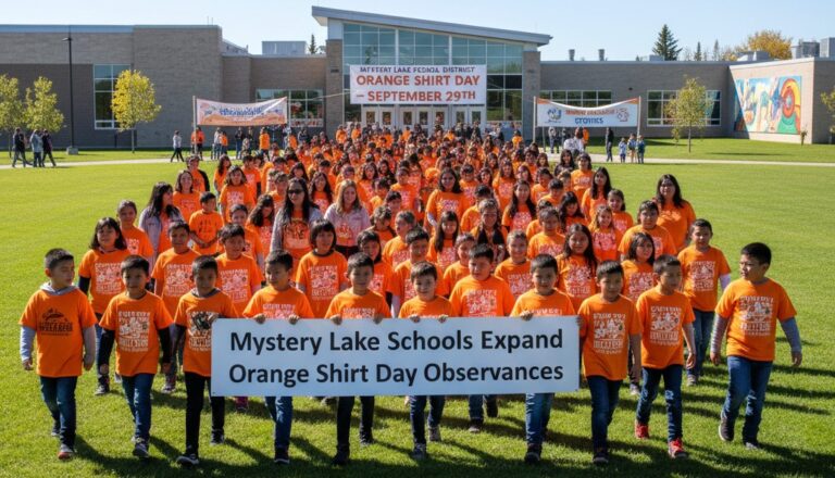 Mystery Lake School District Expands Orange Shirt Day Observances Across Multiple Schools on September 29th