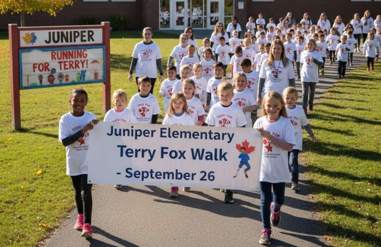 Juniper Elementary to Host Terry Fox Walk September 26