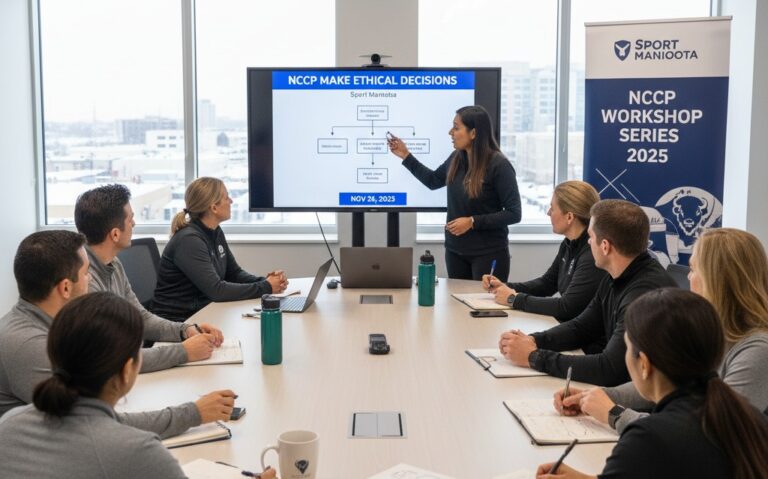 Sport Manitoba to Host NCCP Make Ethical Decisions Workshop on November 26, 2025
