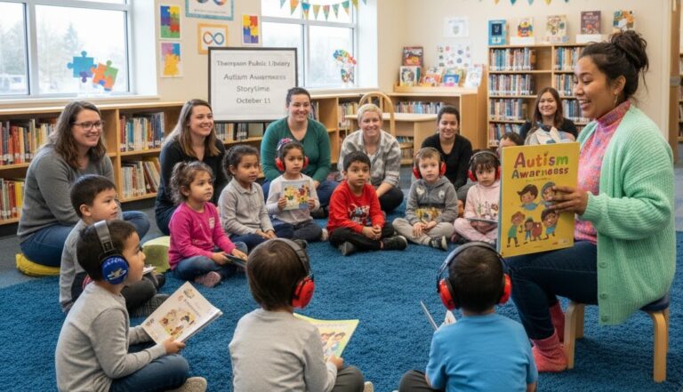 Thompson Public Library Hosts Autism Awareness Storytime October 11