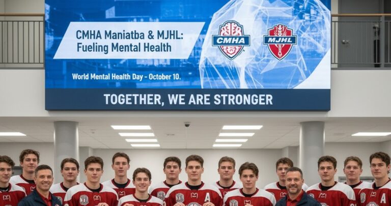 CMHA Manitoba and MJHL Partner to Fuel Youth Mental Health Ahead of World Mental Health Day