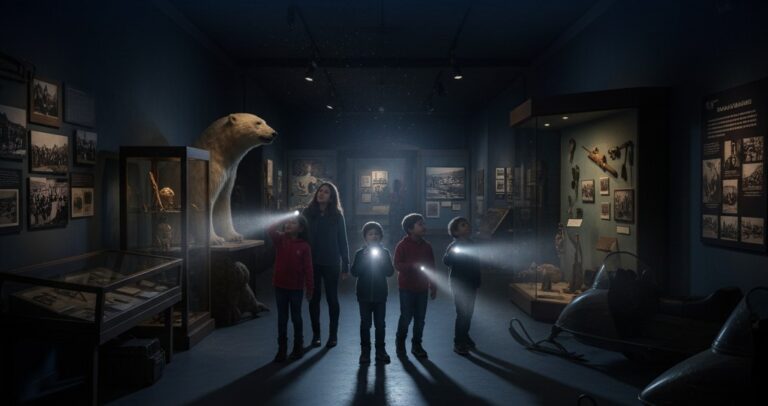 Heritage North Museum to Host “Night at the Museum” Flashlight Tours on October 18