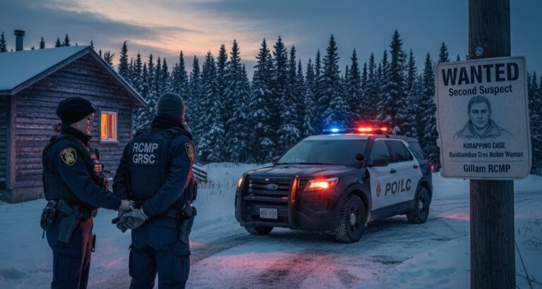 Woman Abducted After Night Out in Thompson; Gillam RCMP Arrest One, Search for Second Suspect