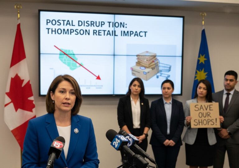 Manitoba Government Addresses Postal Disruption, Potential Impact on Thompson Retail Sector