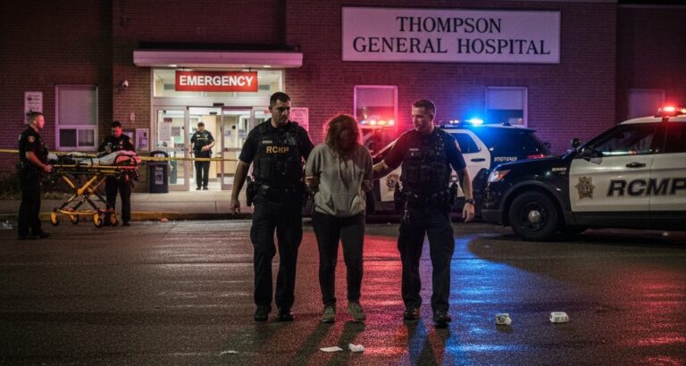 Thompson RCMP Charge Woman After Stabbing Incident at Local Hospital