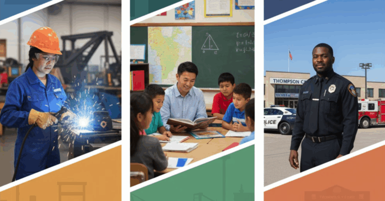 Job Opportunities in Thompson: Skilled Trades, Education, and Public Service Roles Available