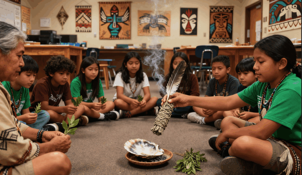 R.D. Parker Collegiate Offers Regular Smudging Sessions for Students and Staff