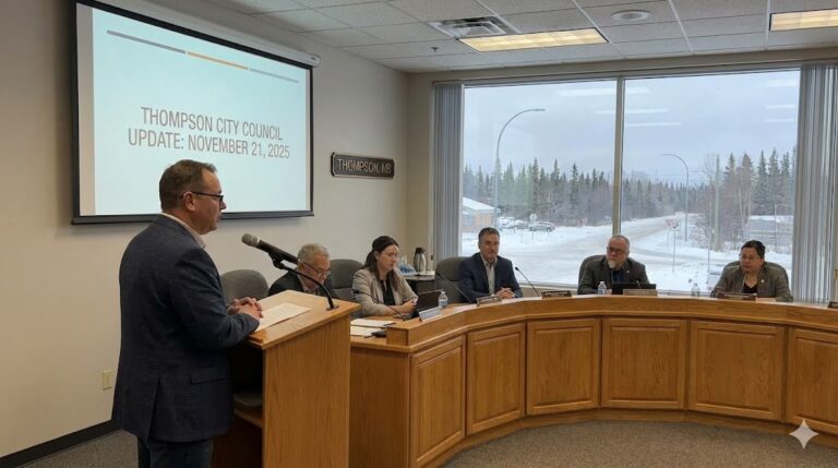 Thompson City Council Issues Update on November 21, Highlighting Fire Services, Waste Agreement Talks, and Policing Trends