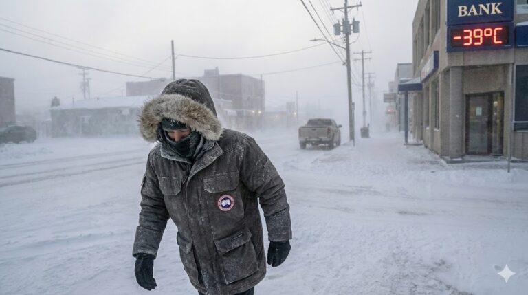 Thompson Faces -39°C Wind Chills as Deep Freeze Intensifies Dec 16