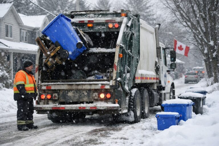 Thompson Updates Waste Collection Schedule for Christmas Week