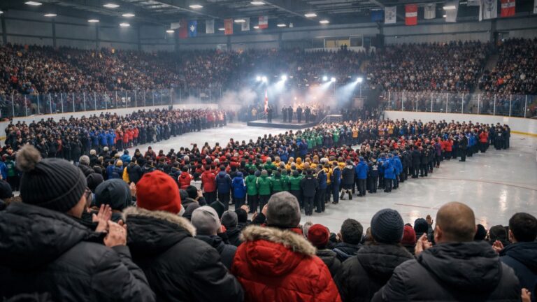 2026 Manitoba Winter Games Open in Thompson with Vibrant Ceremony at C.A. Nesbitt Arena on Mar 1 - AI Generated Image