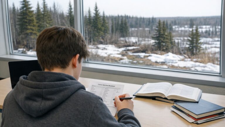 R.D. Parker Collegiate Begins Course Selection for 2026-2027 Academic Year - AI Generated Image