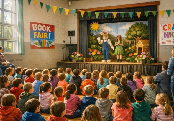 Burntwood Elementary Lines Up Seven Spring Events from Health Fair to Theatre Performance and More - AI Generated Image