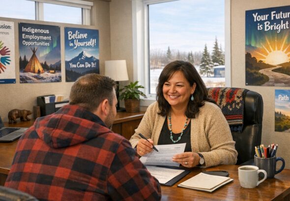 Manitoba Possible Offers One-on-One Employment Support for People with Disabilities in Thompson - AI Generated Image